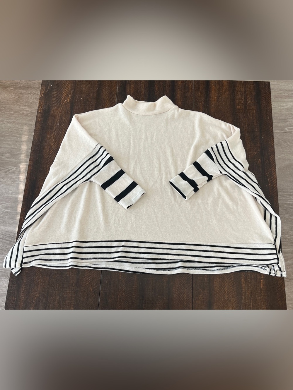 12 PM By Mon Ami Poncho Sweater